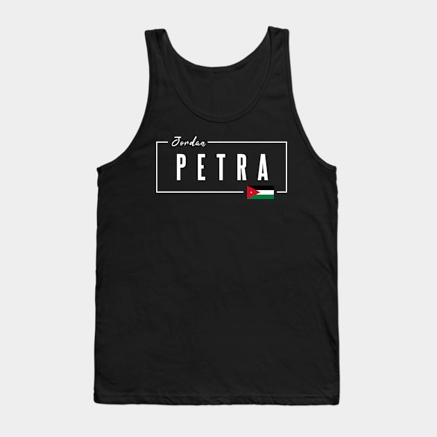 Petra, Jordan Tank Top by Bododobird